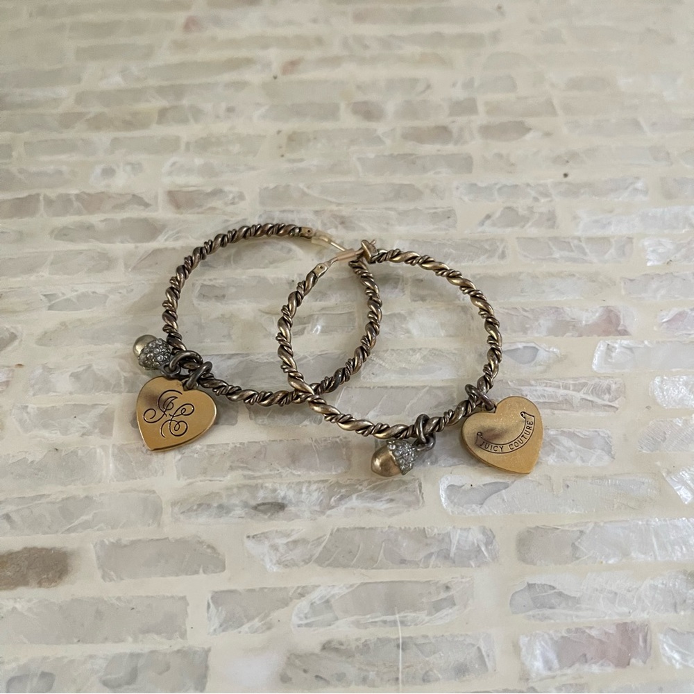 Juicy Couture Hoop Earrings